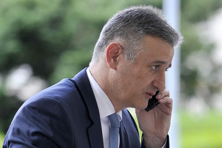 Tomislav Karamarko za sada nema namjeru javno se sučeljavati sa Zoranom Milanovićem / Snimio Nenad REBERŠAK