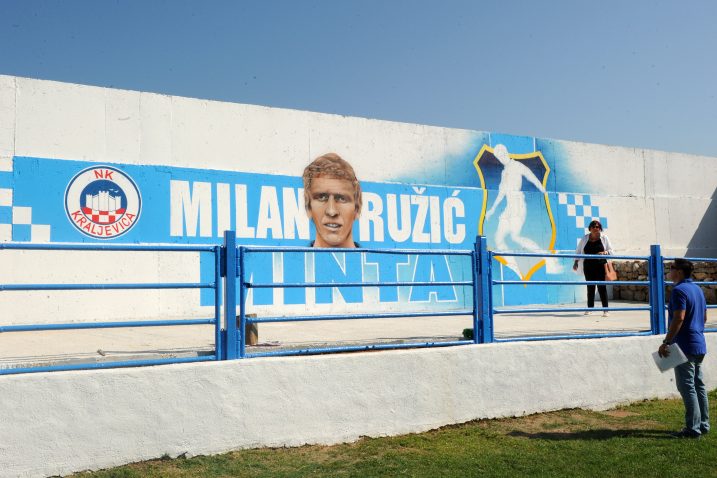 Stadion na Oštru nosi ime legende Milana Minte Ružića/S. JEŽINA