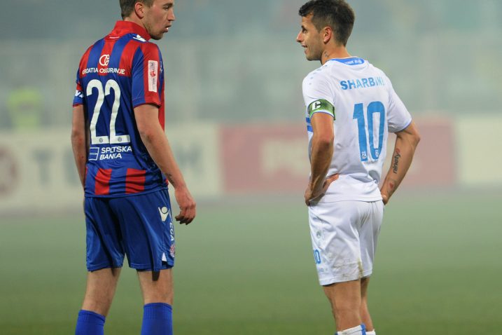 ZNA SE TKO JE GAZDA U JADRANSKOM DERBIJU – Mario Maloča i Anas Sharbini / Foto: S. JEŽINA