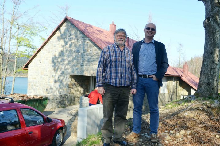 Vid Arbanas i Toni Štimac pred budućim IEC Processus Montanus / Foto Marinko KRMPOTIĆ