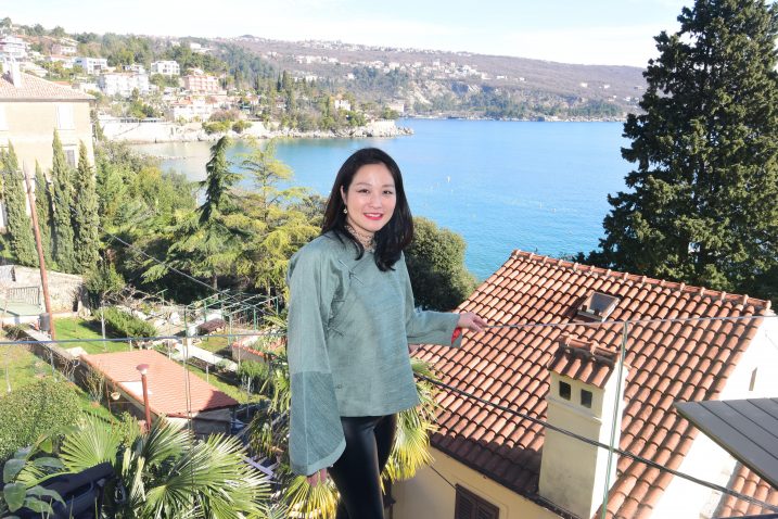 Patra Phanasonburna Rajić maštala je o stanu na Liburniji od kada je prvi put došla u Hrvatsku / Foto Marin ANIČIĆ