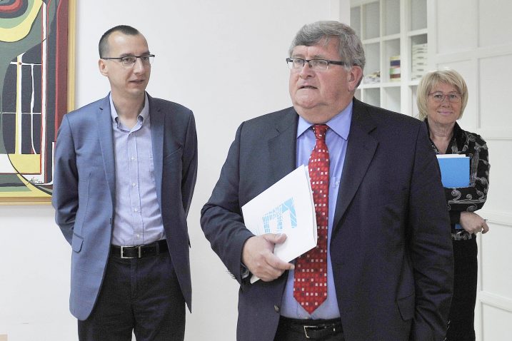 Marko Filipović, Vojko Obersnel i Dorotea Pešić Bukovac, Foto: Ivica TOMIĆ