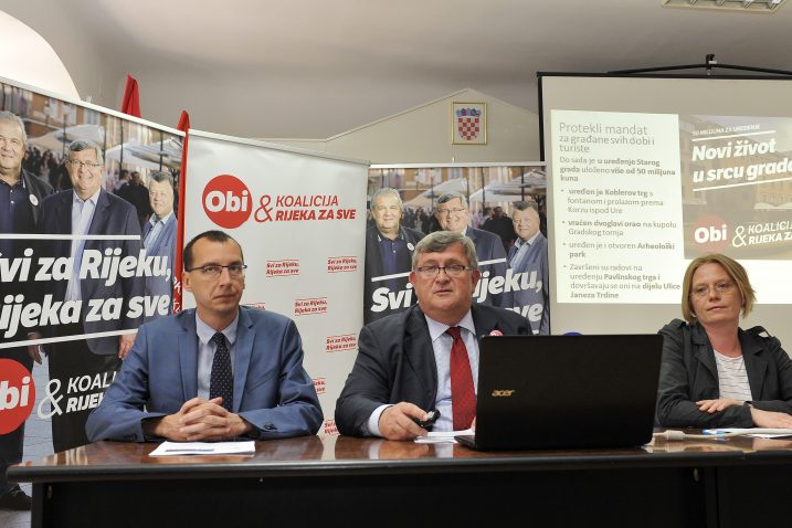 Marko Filipović, Vojko Obersnel i Ana Trošelj, Foto: S. JEŽINA