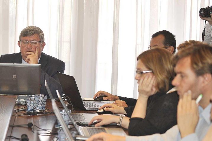 Svi zadovoljni brojkama o poslovanju gradskih društava – s Gradonačelnikova kolegija / Snimio I. TOMIĆ