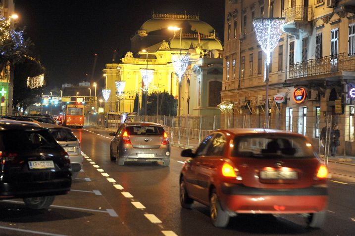 Zajčeva ulica – rekonstruirana u sklopu projekta Hrvatskih cesta, koji uključuje obnovu svih dionica državnih cesta koje prolaze kroz Rijeku / snimio S. DRECHSLER