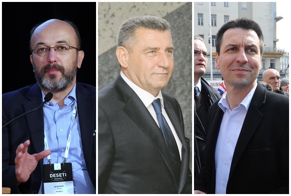 Krešimir Macan, Ante Gotovina, Ladislav Ilčić / Foto: Pixsell, Novi list