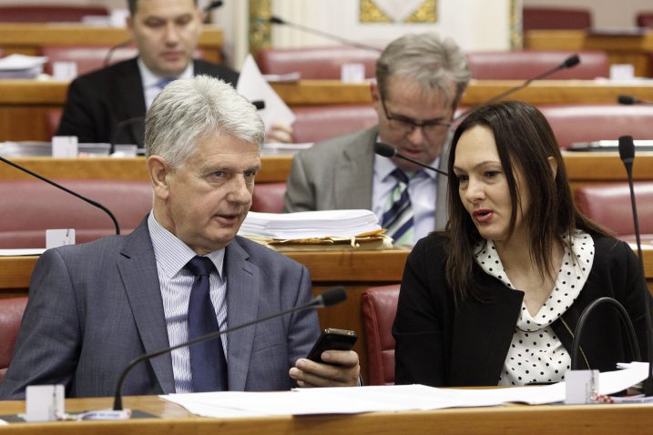 Ivica Mišić i Ružica Vukovac / Foto D. MATIC / CROPIX