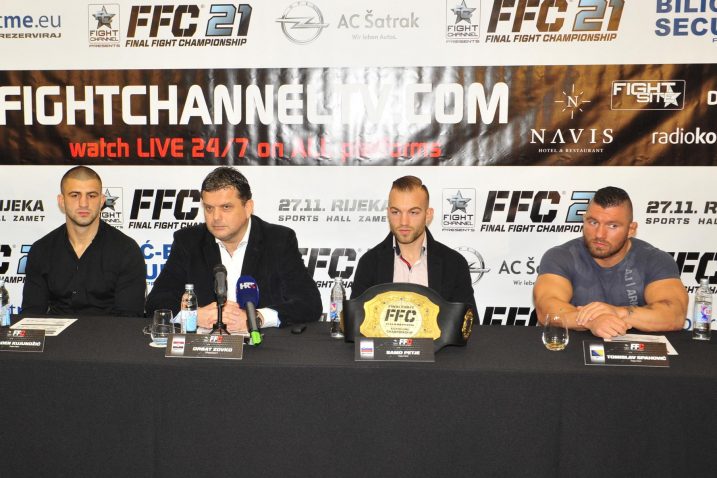 Marko Petrak, Mladen Kujundžić, Orsat Zovko, Samo Petje i Tomislav Spahović  / Foto M. ANIČIĆ