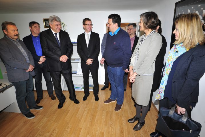 S otvorenja punkta za mlade / Snimio M. ANIČIĆ