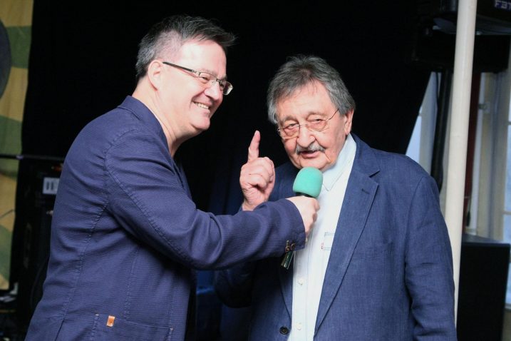 Zoran Simić i ceremonijal-majstor Vojo Šiljak