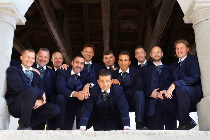 Muška klapa Kastav nastupa na otvaranju Kasrafskog kulturnog leta