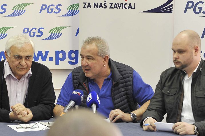 Proces suludog desničarenja na najnižoj razini ima podršku vlasti, koja čini sve da Hrvatska bude drugorazredna država Europe, istaknulo je vodstvo PGS-a  / Snimio Ivica TOMIĆ