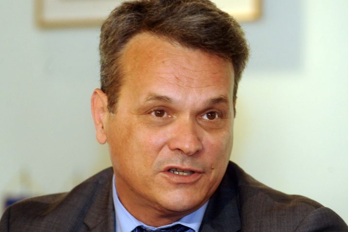 Pero Lučin ističe i da mu je prošlog tjedna Ivan Vrdoljak nudio mjesto ministra obrazovanja, ali je to odbio / Snimio Roni BRMALJ