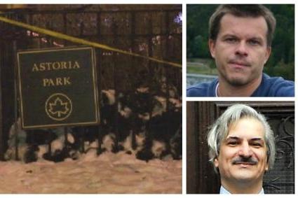 Alexander Bonich (dolje) ubio je Williama Klingera u parku Astoria  2015. godine / Foto la Voce del popolo