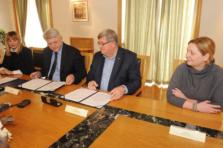 Edita Stilin, Zlatko Komadina, Vojko Obersnel i Sanda Sušanj / Foto: S. DRECHSLER
