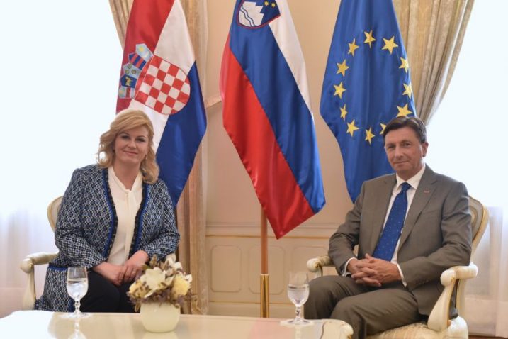 Kolinda Grabar-Kitarović i Borut Pahor