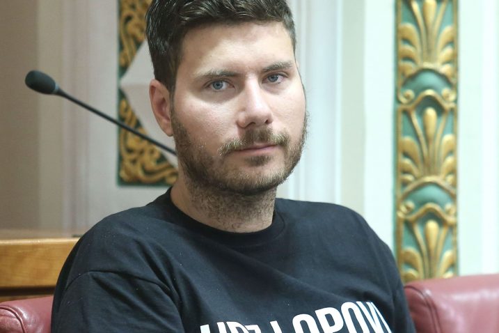 Ivan Pernar upozorio je u srijedu u Saboru na razna poskupljenja / Foto Sanjin STRUKIĆ/PIXSELL
