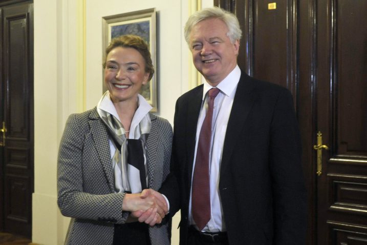 Marija Pejčinović Burić i David Davis / Foto: N. REBERŠAK