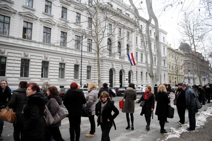 Aljkavost sudaca Županijskog suda u Zagrebu Hrvatsku stoji 13.000 eura * Foto: D. LOVROVIĆ