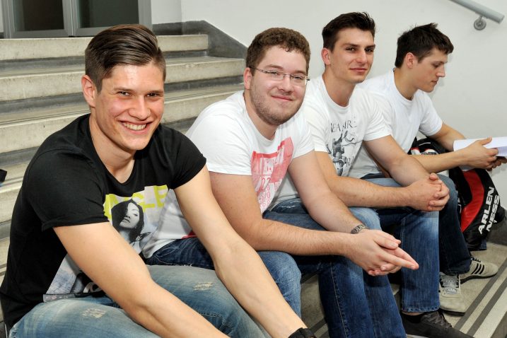 Radili bi u Hrvatskoj, ali... – Dino Turčić, Stipe Vuletić, Marko Petrić, Maik Tolić * Foto: D. ŠKOMRLJ