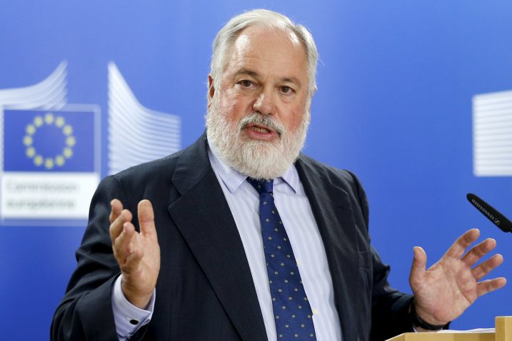 Europski povjerenik za klimu i energetiku Miguel Arias Canete / Foto REuters