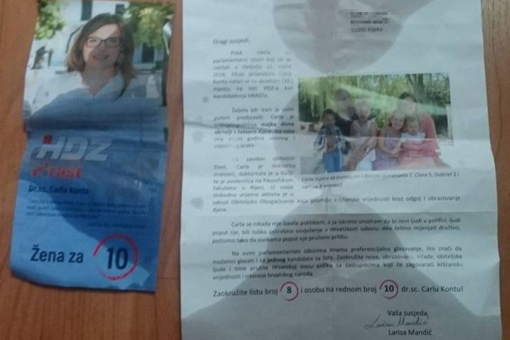 Pismo završilo u smeću