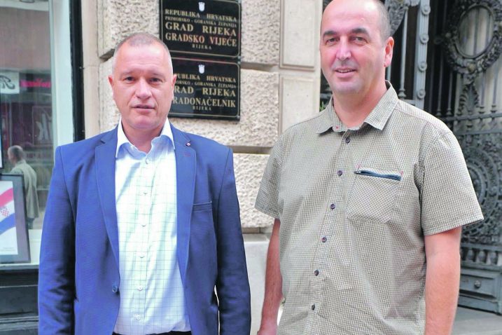 Očekuju da njihov zahtjev neće stajati u ladici godinama – Hrvoje Burić i Josip Kukuljan / Foto Marko GRACIN
