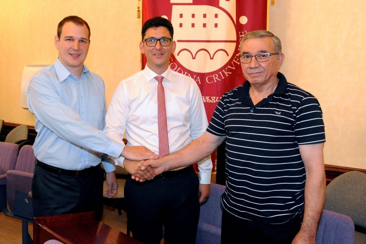 Boris Boras, Veselko Mutavgjić i Tomislav Miočić / Snimio Damir ŠKOMRLJ