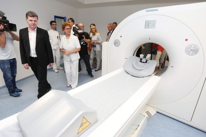 U Karlovcu instaliran prvi od ukupno 16 CT uređaja nabavljenih sredstvima EU-a / Foto Kristina Stedul Fabac/PIXSELL