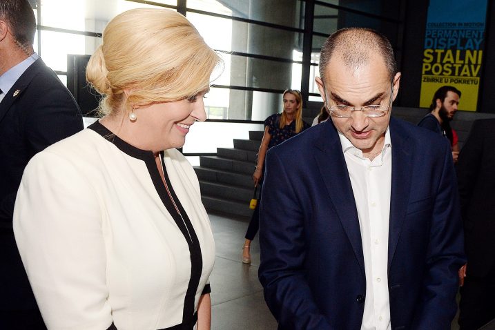 Kolinda Grabar-Kitarović i Nenad Bakić, Foto: D. LOVROVIĆ