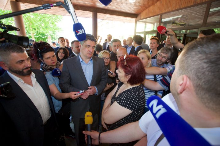Kata Huber žalila se premijeru Zoranu Milanoviću / Foto: Vlado Kos / Cropix