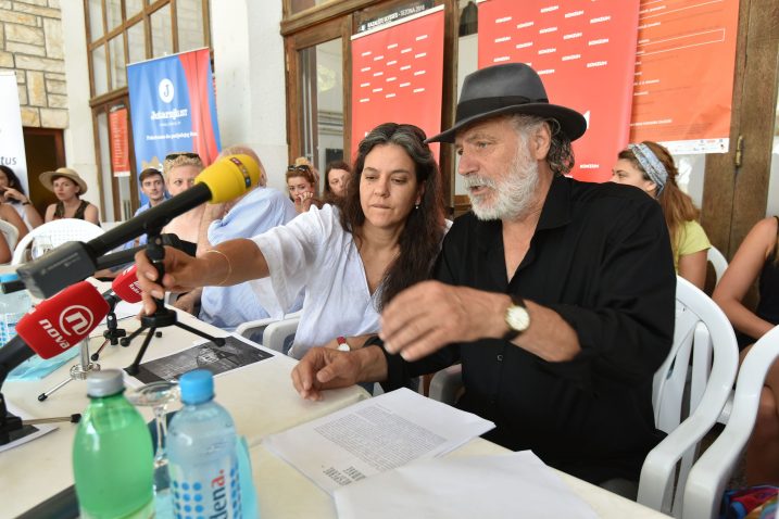 Shakespeare je i danas aktualan – Lenka Udovički i Rade Šerbedžija / Foto D. MARUŠIĆ/PIXSELL