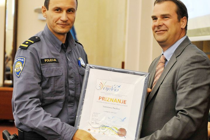 Najbolji policajac je Tomislav Paušić / Foto I. TOMIĆ