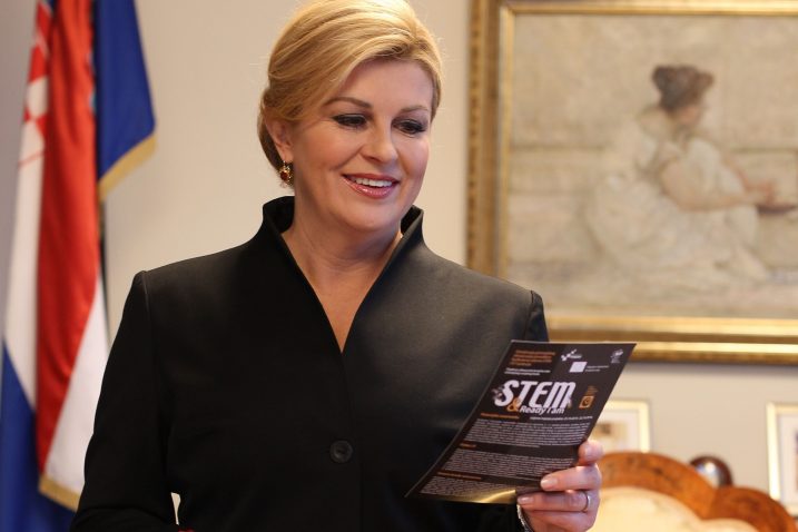 Nagrada dodijeljena za »izniman rad« – Kolinda Grabar-Kitarović / B. SCITAR/PIXSELL