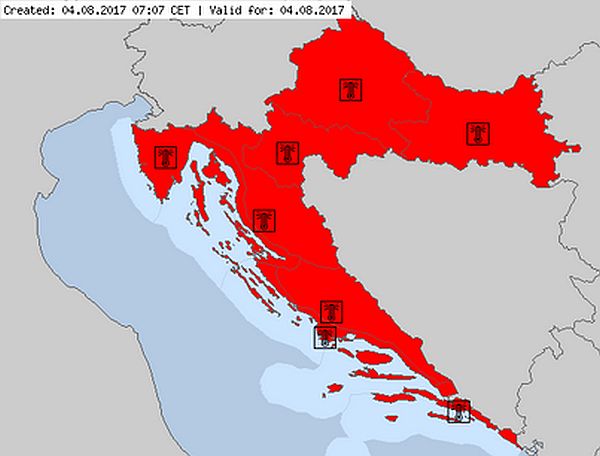 foto: meteo-alarm screenshot