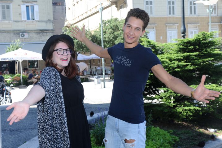 U Rijeci nema dovoljno prilika za mlade, a mjesta koja mogu pomoći u ostvarivanju ideja nisu dovoljno poznata – Luisa Mudrić i Vito Vrdoljak / foto M. GRACIN