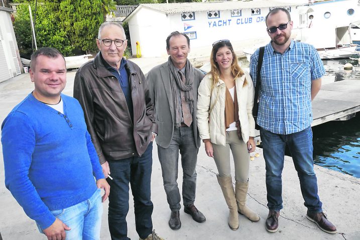 Igor Puž, Davor Šprajc, Zlatimir Prebilić, Ana Puž Kukuljan i Robert Kurelić / snimio M. ANIČIĆ