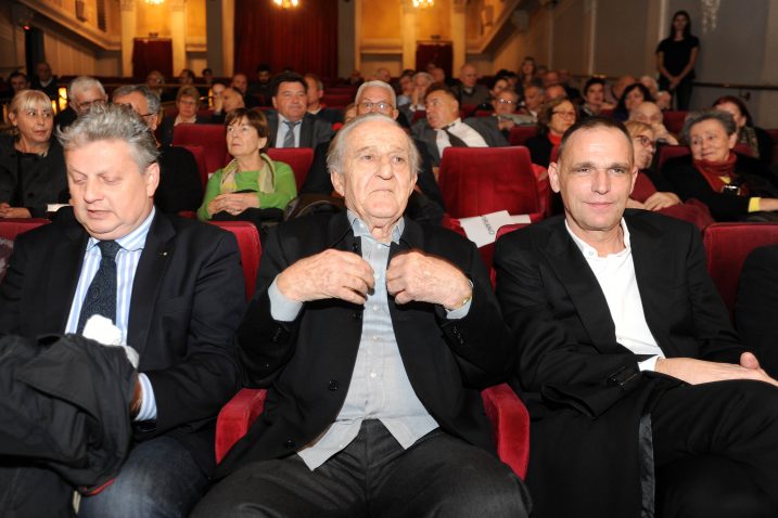 Berislav Šipuš, Veljko Bulajić i Vinko Brešan / Foto D. KOVAČEVIĆ