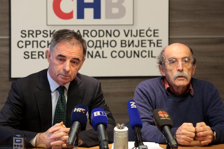 Milorad Pupovac i Zoran Pusić / Foto Nenad Rebersak