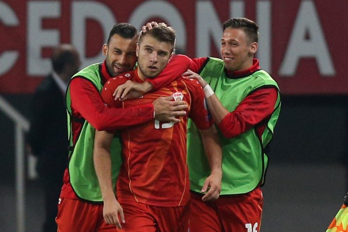 Stefan Ristovski u dresu makedonske reprezentacije, Foto: REUTERS