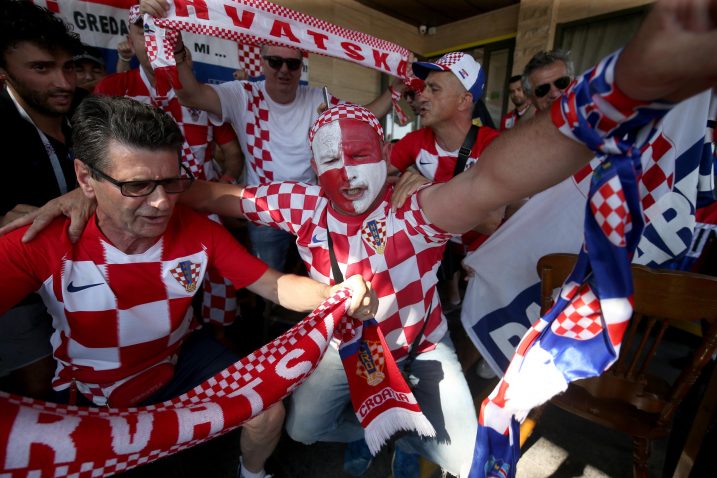 Zagrijavanje za utakmicu, Foto: Igor Kralj/PIXELL
