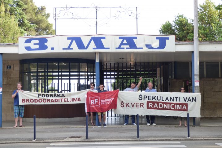 RF želi upozoriti na skoru predaju brodogradilišta stranom konzorciju i suprotstaviti se ovakvom scenariju koji je štetan za grad Rijeku  i nastavak brodogradnje u Hrvatskoj