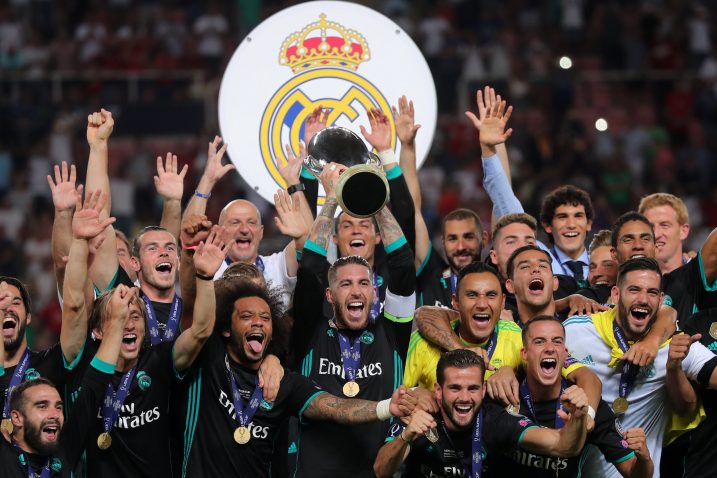 Slavlje igrača Real Madrida / Reuters