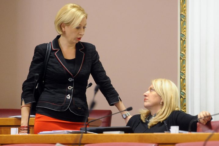Natalija Martinčević sa Vesnom Škare-Ožbolt / Snimio Darko JELINEK