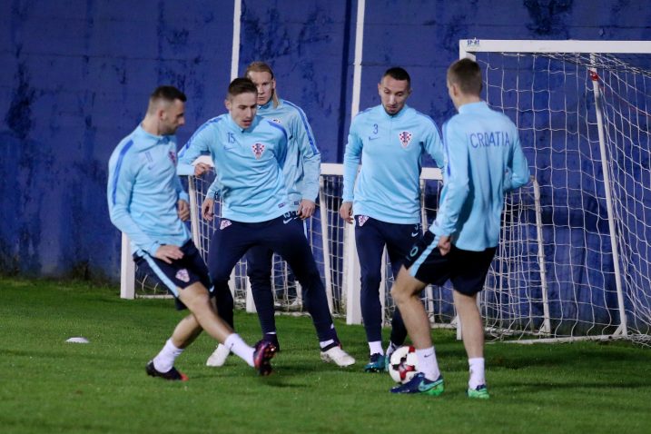 Novo dokazivanje u Belfastu – Hrvatski reprezentativci na treningu / Foto D. URUKALOVIĆ/PIXSELL