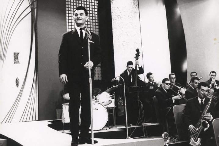 Robić na nastupu u Opatiji 1961.
