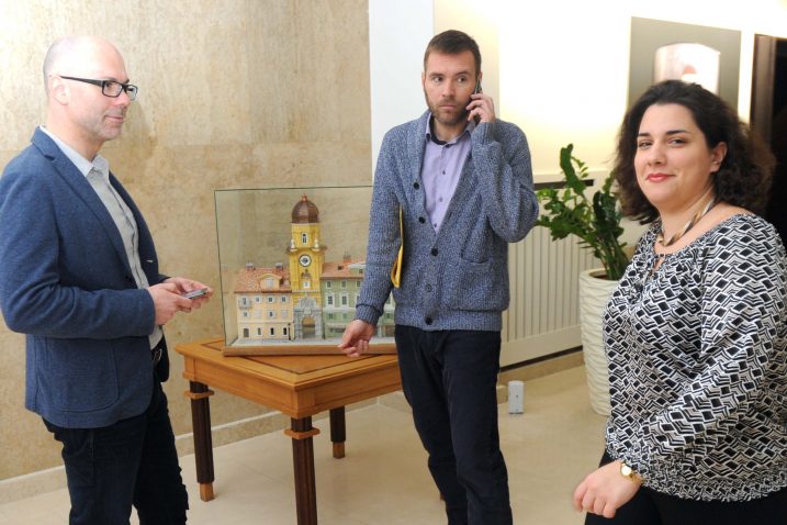 Marin Blažević, Ivan Šarar i Diana Haller, Foto: M. GRACIN