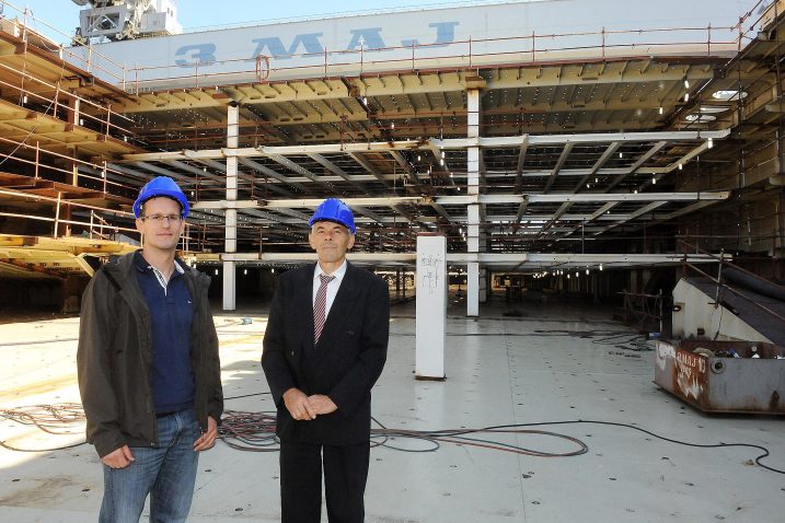 Testiranja dokazuju veću izdržljivost kompozitnih materijala – Vito Radolović i Đani Dundara / Snimio S. Drechsler