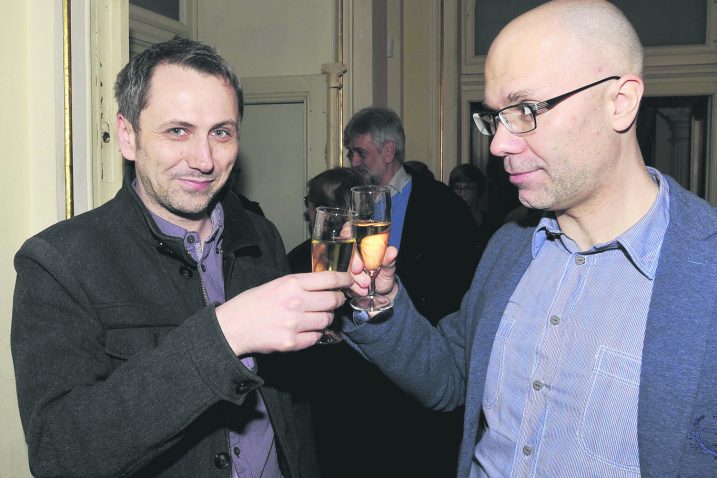 Oliver Frljić i Marin Blažević / snimio Damir Škomrlj
