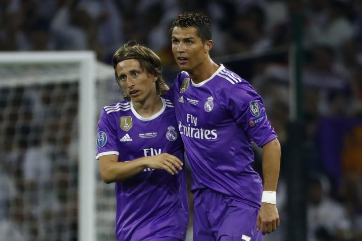 Luka Modrić i Cristiano Ronaldo, Foto: REUTERS